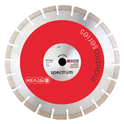 OX MAESTRO 10MM GENERAL PURPOSE DIAMOND BLADE - 115/22.23MM