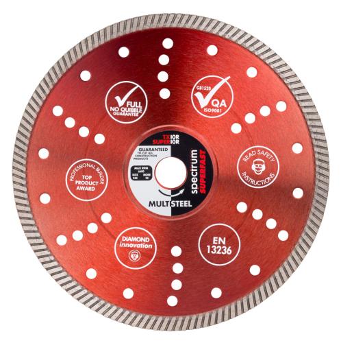 OX PRO TURBO DIAMOND BLADE - MULTI-STEEL - 230/22.23MM