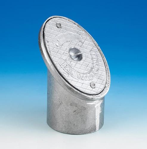 110MM UGP ALUMINIUM RODDING EYE UNDERGROUND