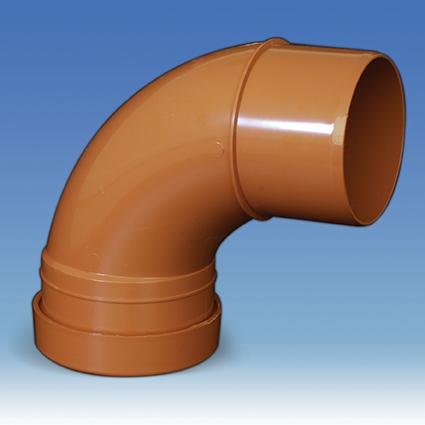 160MM UGP 90' SINGLE SOCKET BEND UNDERGROUND