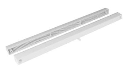 1000MM WHITE OVER FASCIA VENT 10MM AIRFLOW