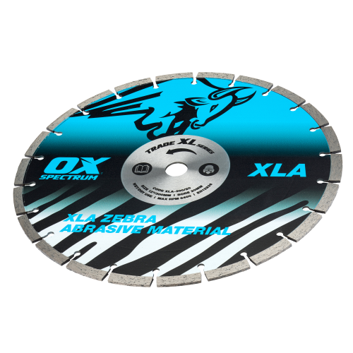 OX TRADE XL ABRASIVE DIAMOND BLADE - 300/20MM