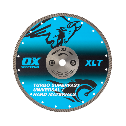 OX TRADE XL TURBO DIAMOND BLADE - UNIVERSAL & GP - 300/20MM