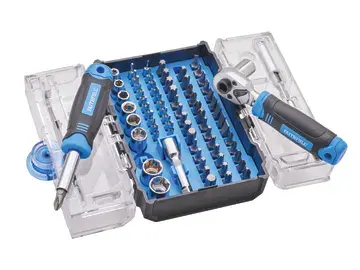 FAITHFULL 78 PIECE SCREWDRIVER BIT AND SOCKET SET