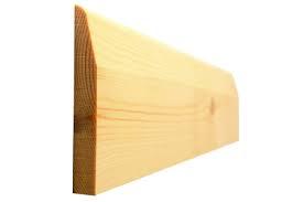 3.6m - 19mm x 100mm CHAMFERED SKIRTING  (4")