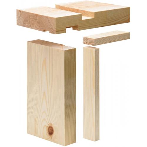 4+ DOOR LINING PACK 32X115MM (NO STOPS)