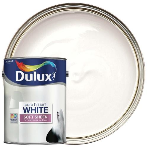 DULUX PURE BRILLIANT WHITE SOFT SHEEN 5LT