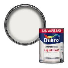 DULUX PURE BRILLIANT WHITE LIQUID GLOSS 750ML