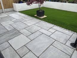 22MM KANDLA GREY NATURAL SANDSTONE SLABS MIXED SIZE PATIO PACKS