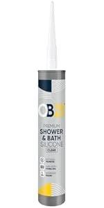 OB21 PREMIUM SANITARY SILICONE CLEAR 310ML