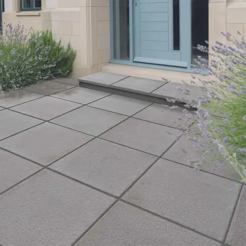 450X450 TEXTURED DARK GREY PAVING