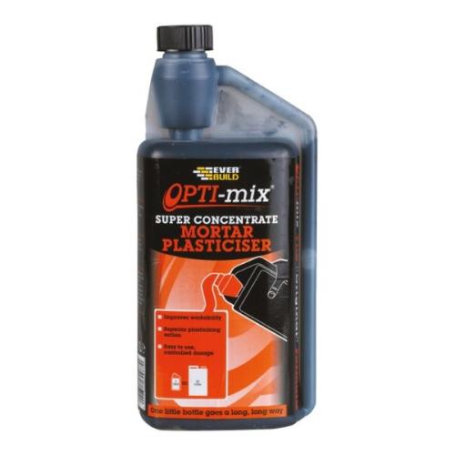 Everbuild Opti-Mix Super Concentrate 3-in-1 Render Additive 1L