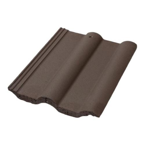 Brown Double Roman Roof Tile