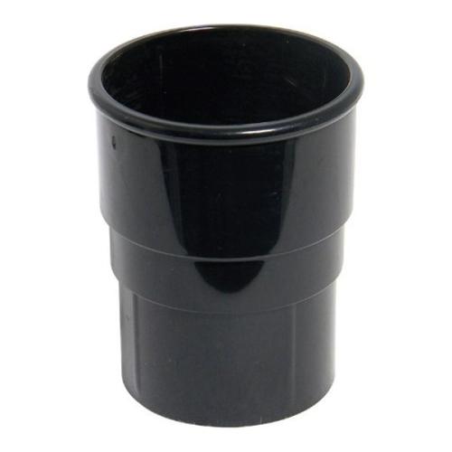 Round Pipe Socket Anthracite Grey