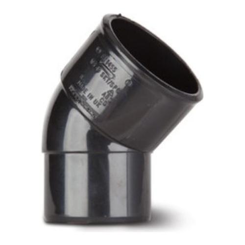 Solvent Weld 90° Conversion Bend 32mm Black