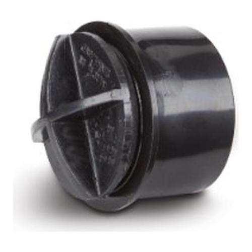 Solvent Waste System Access Plug 40mm Black