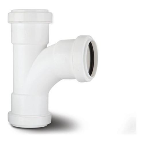 Pushfit Waste System 92.5° Swept Bend 40mm White