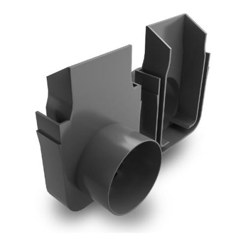 Threshold Drain Outlet End Cap