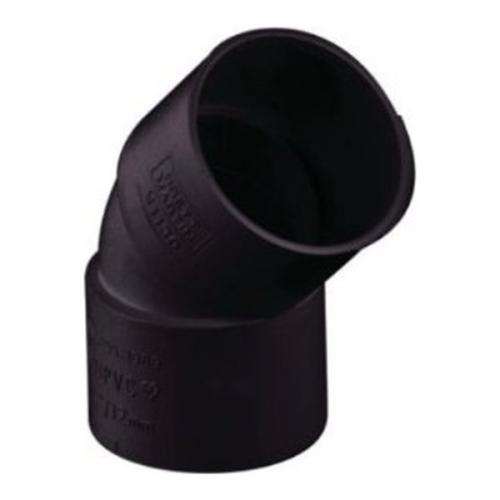 Solvent Waste System 135° Obtuse Bend 40mm Black