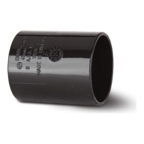 Solvent Waste System Straight Coupling 40mm Black