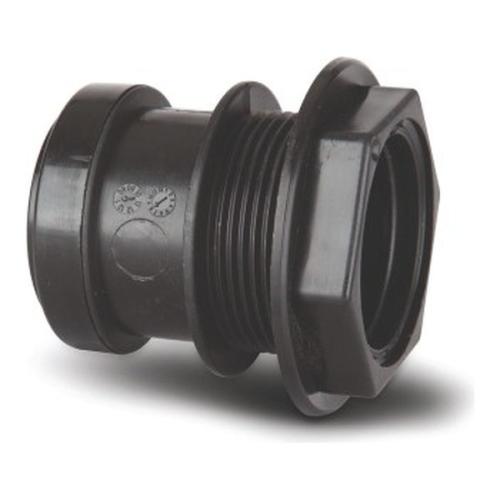 Pushfit Waste System P-S Trap Converter 32mm Black