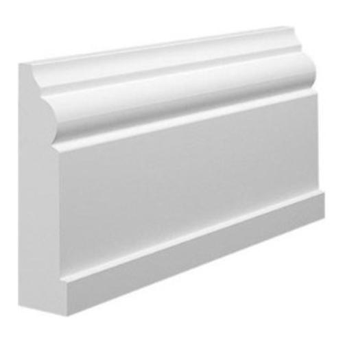 MDF Bevelled Architrave 75mm V Grooved 4.2m (Sold Per Length) 287582