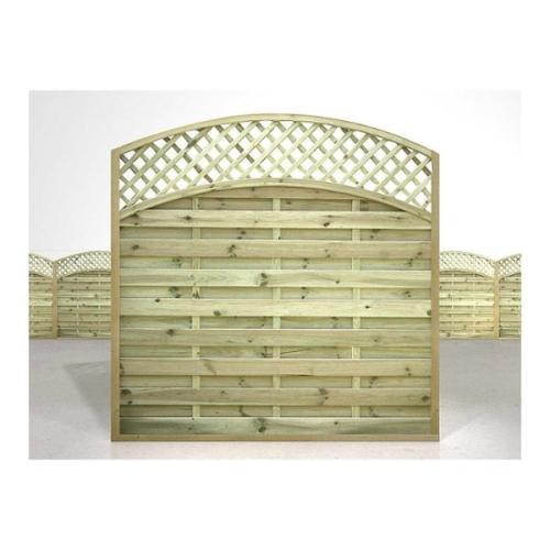 Lattice Top Fence Panel