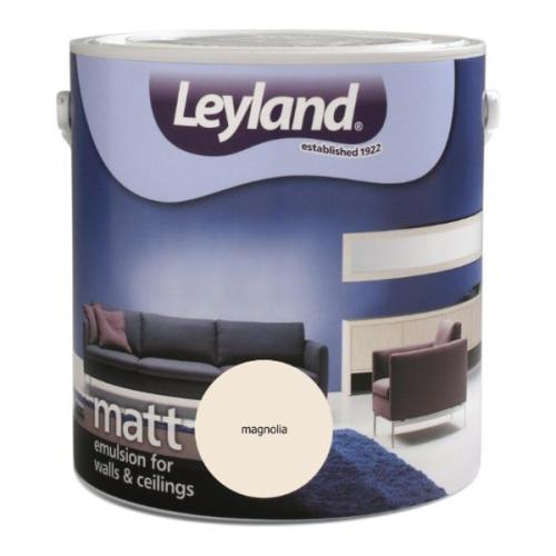 Leyland Trade Vinyl Matt Emulsion Magnolia 2.5L
