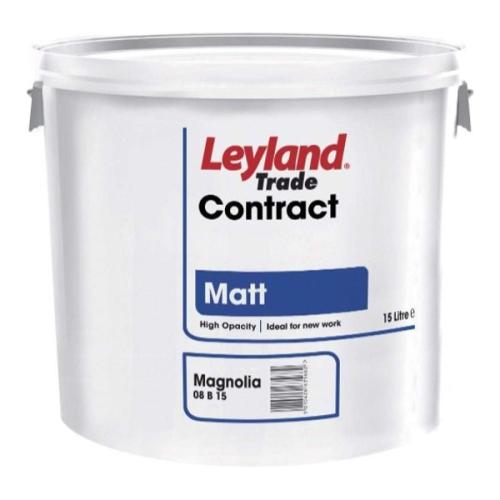 Leyland Trade Contract Matt Emulsion Magnolia 10L