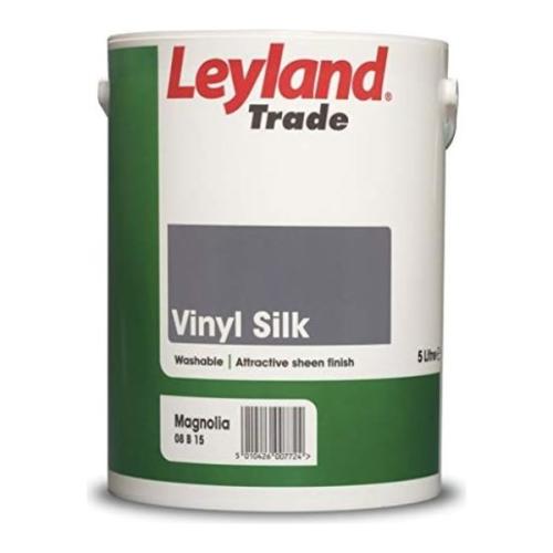 Leyland Trade Vinyl Silk Emulsion Magnolia 5L