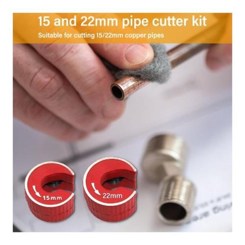 Plastic Pipe Cutter 15mm & 22mm