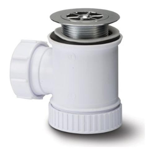 40mm Shower Trap Chrome / White