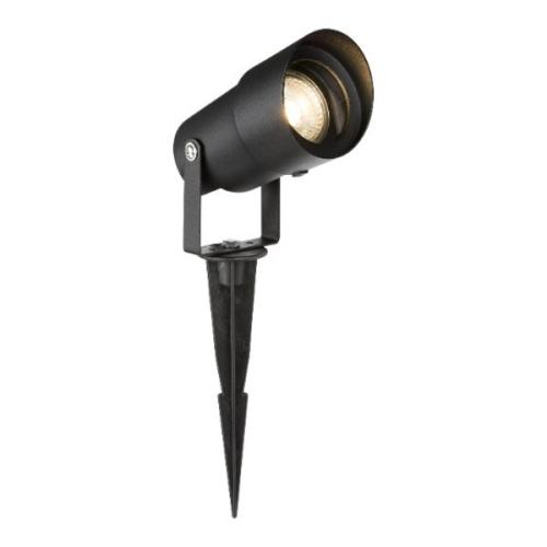 Knightsbridge Spike Light Bl 35 Watt GU10 Spike Light - Black