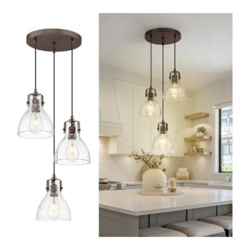 6" Pendant Set T2 Bc Pendant Set