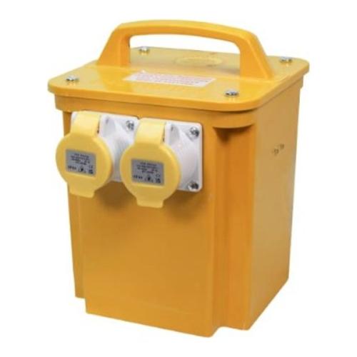 Faithfull Transformer 3.3KVA Power Plus Transformer Dual Socket