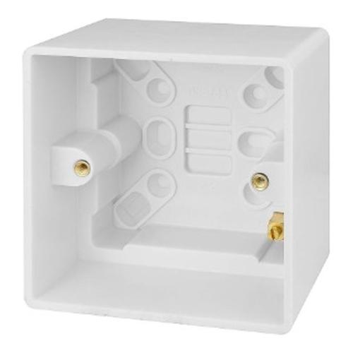 1G 35mm Pat Box Single 35mm Pattress Box