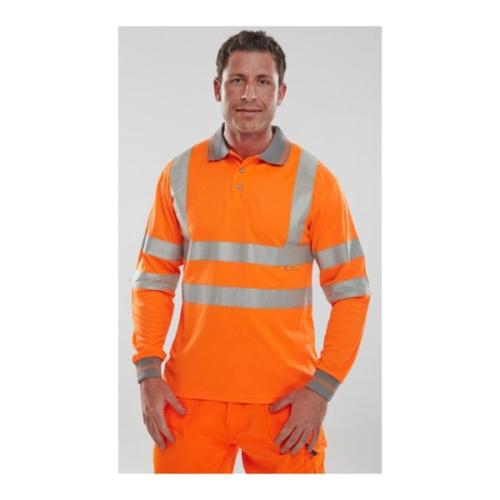 Portwest Hi-Vis Short Sleeve Polo Xl