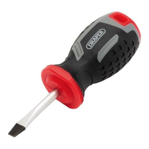 Faithfull Flare Tip 10X250mm Soft-Grip Screwdriver Slotted Flared Tip