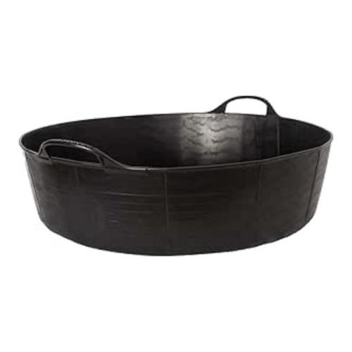 Red Gorilla 35L - Black Large Shallow Tub