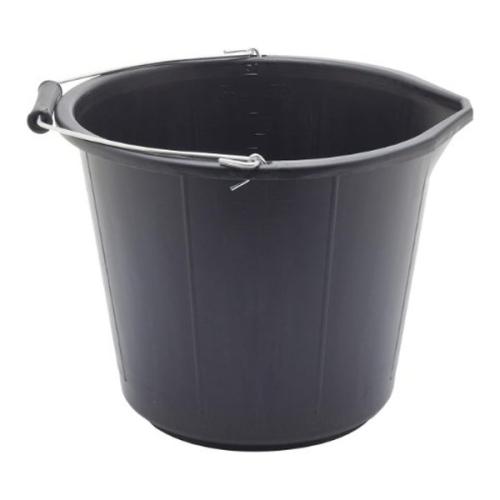 3 Gallon Black Builders Bucket