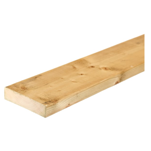 Eased Edge Treated Sawn Timber C24 47mm x 200mm x 4.2m