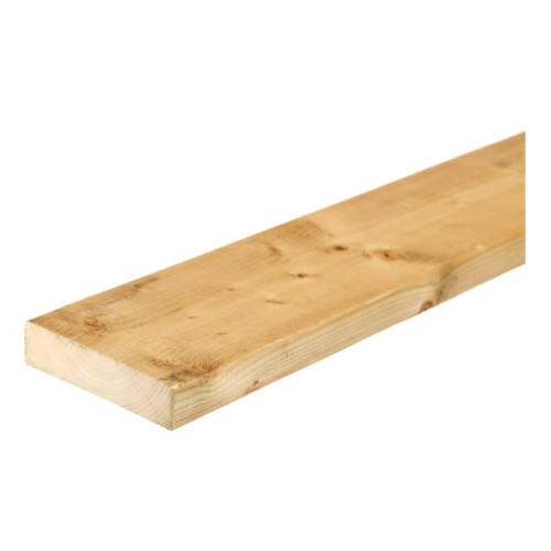 Eased Edge Treated Sawn Timber C24 47mm x 200mm x 6m