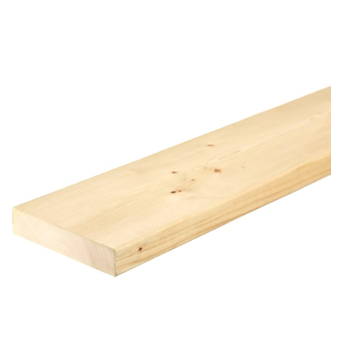 Eased Edge Treated Sawn Timber C24 47mm x 225mm x 6m