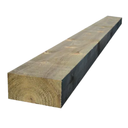 Treated Railway Sleeper Green 195mm x 95mm x 2.4m