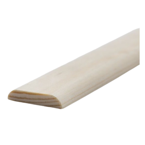 Pine Half Round Mould 8mm x 21mm x 2.4m Finished Size