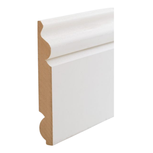 Torrus/Ogee Primed MDF Skirting 18mm x 144mm x 4.4m