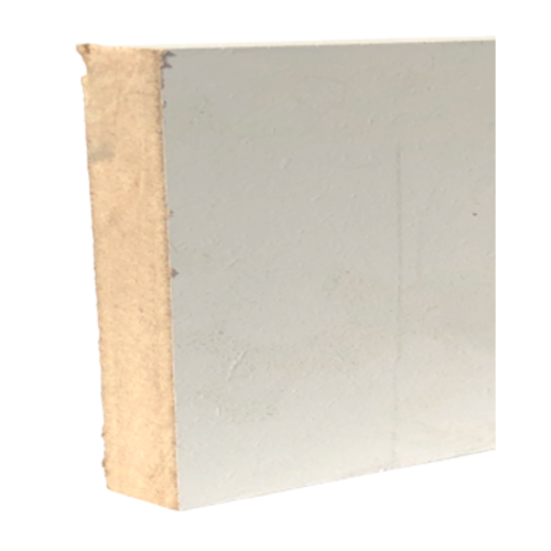 Square Edge Primed MDF Skirting 18mm x 68mm x 4.4m
