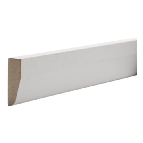 Chamfered Primed MDF Architrave 14.5mm x 44mm x 4.4m