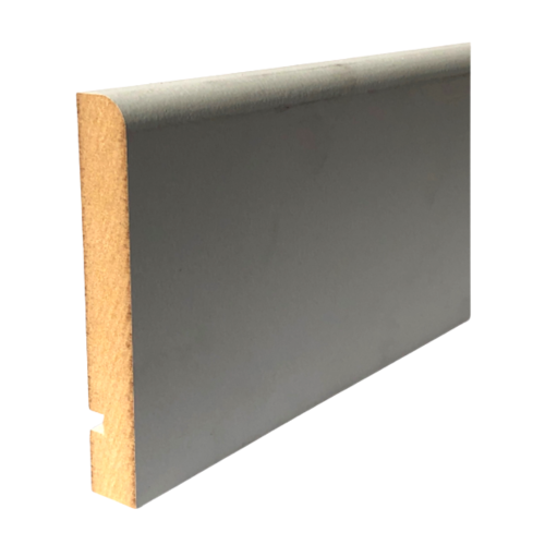 Pencil/Grooved Primed MDF Skirting 18mm x 144mm x 4.4m