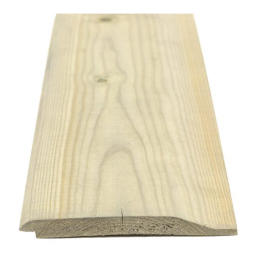 Shiplap Treated Redwood Cladding UC3U UKCA Ex 19mm x 150mm x 3.6m